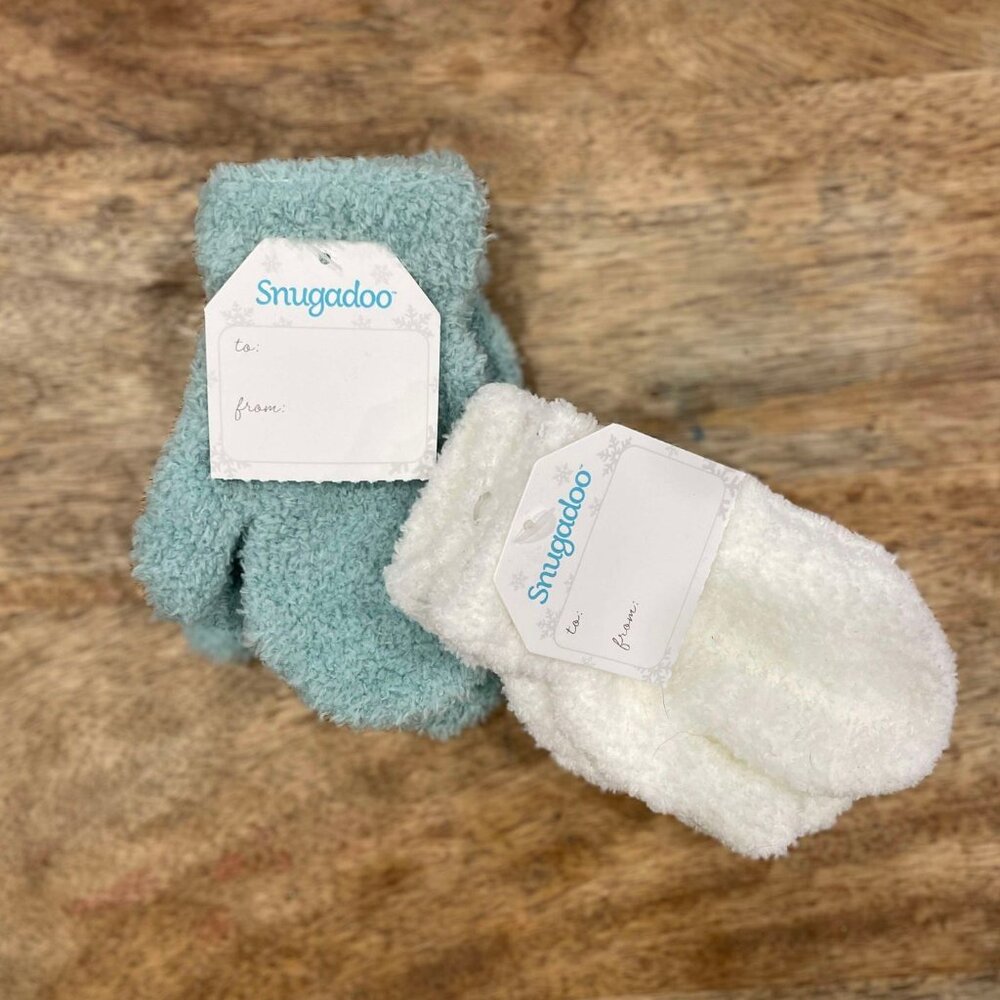 5/$20 NEW 2Pk Toddler Soft Fuzzy Mittens